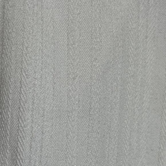 Billy Blues White Wide Leg Low Rise Bootcut Flare Jeans Pinstripe Flower Size 4 - Picture 4 of 6